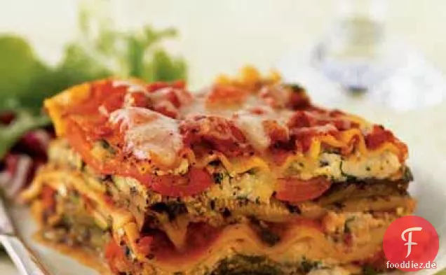 Gegrillte Gemüse-Lasagne