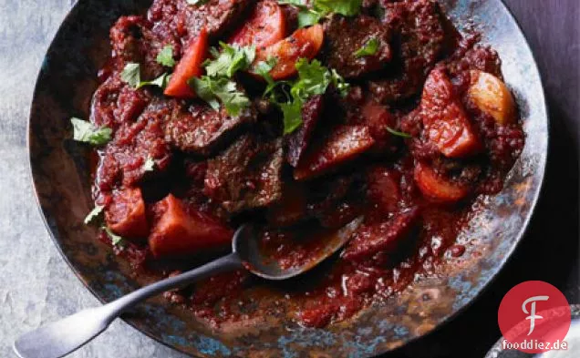 Rindfleisch & Rote-Bete-Curry