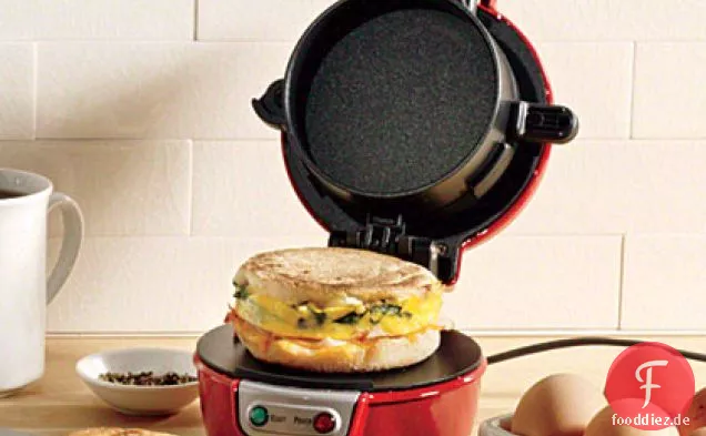 Übrig gebliebenes Truthahn-Frühstückssandwich