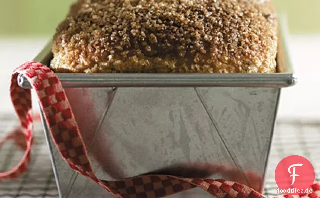 Safran und goldene Rosinen Frühstücksbrot