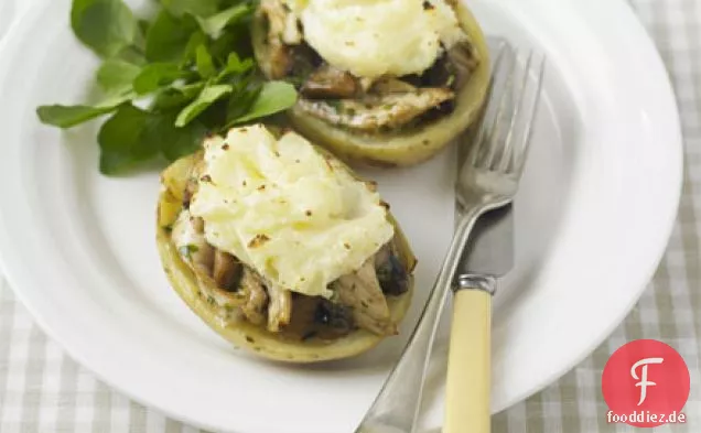 Huhn & Pilz Spud pies