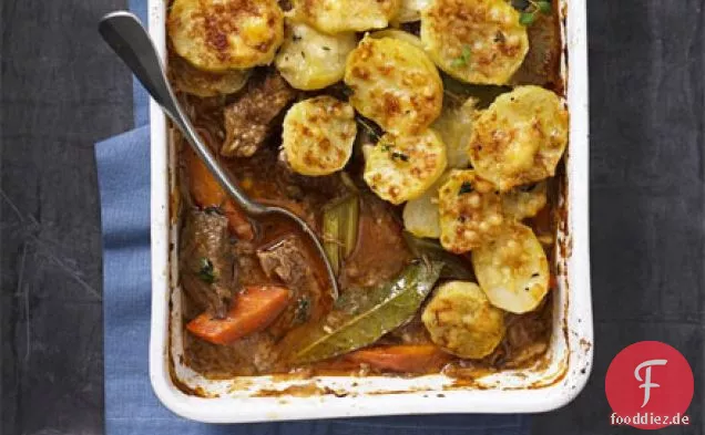 Knusprig gekrönt Cumberland Pie