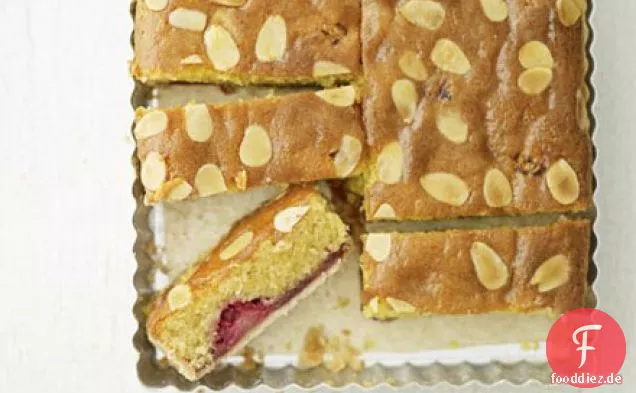 Himbeer-Bakewell slice