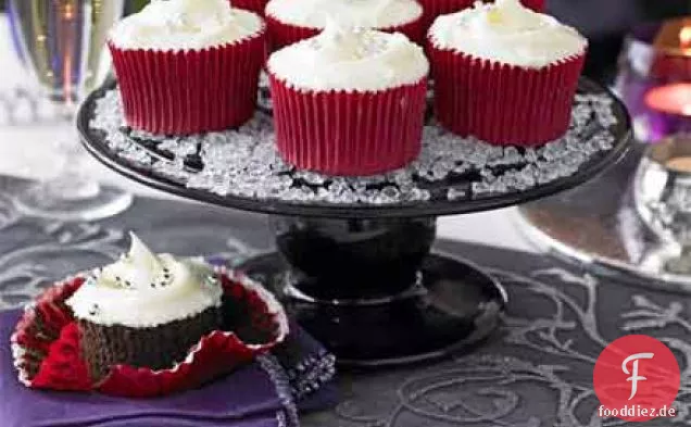 Devil ' s food cupcakes