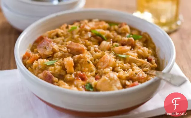 Eula Mae's Huhn und Schinken Jambalaya