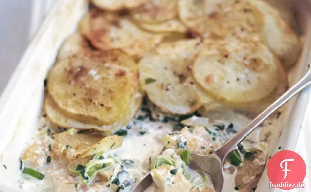 Cremig gebackener Schellfisch & Tatties