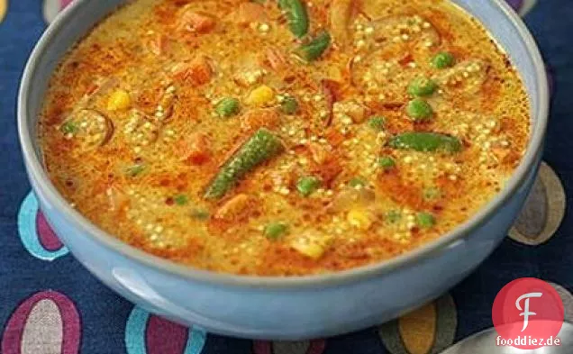 Würziges Gemüse & Quinoa Ein-Topf