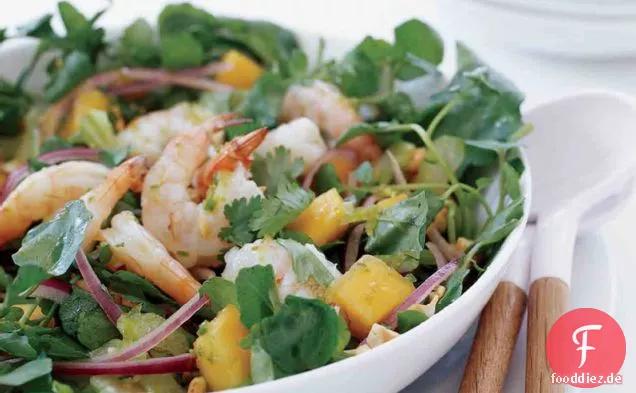 Garnelen-Papaya-Salat