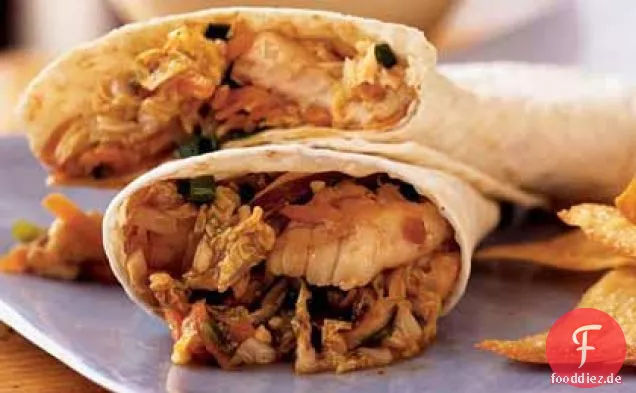 Asiatische Wels Wraps