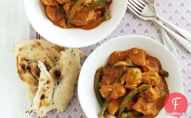 Huhn, Kartoffel & grüne Bohnen Curry