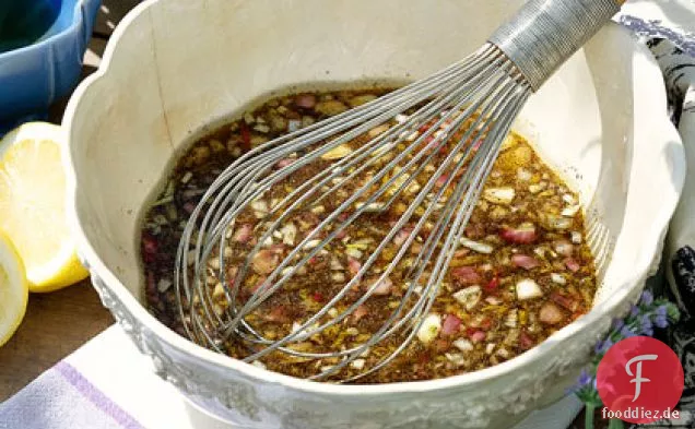 Zitronen-Sirup-Dressing