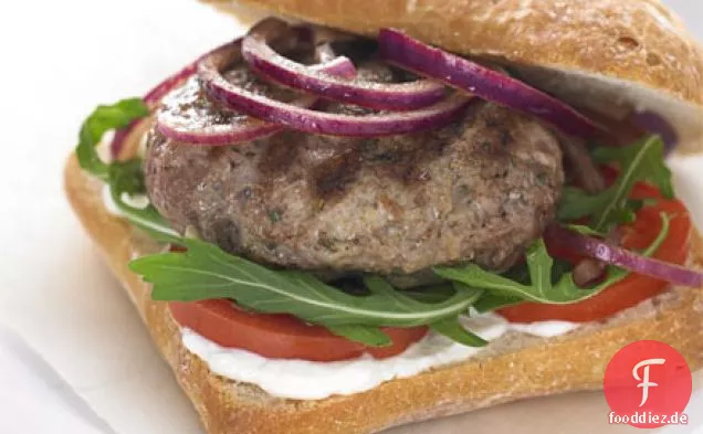 Rosmarin & Knoblauch-Lamm-Burger