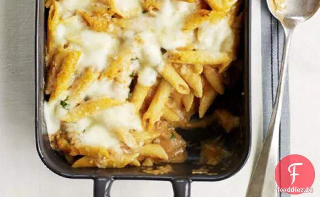 Tomaten & Mascarpone Pasta backen