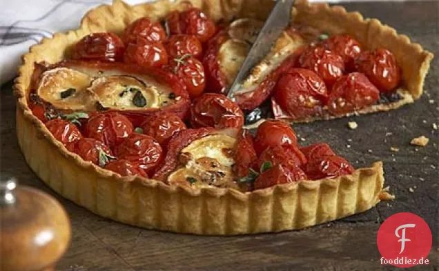 Ziegenkäse & Paprika Torte