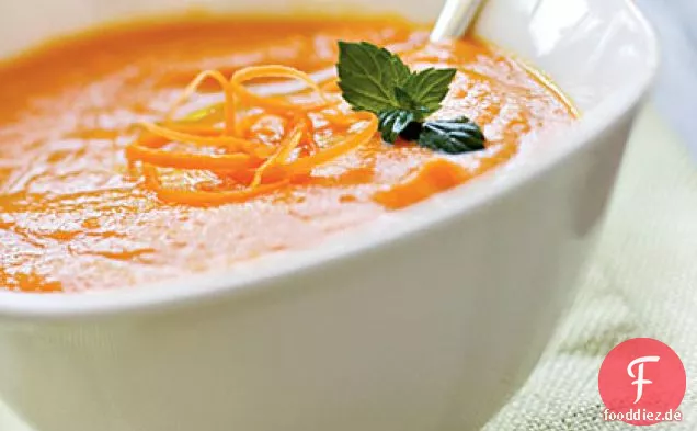 Cremige Karottensuppe