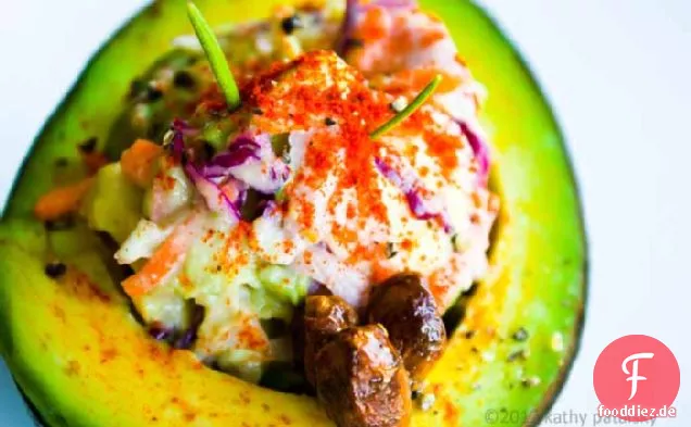 Gefüllten Avocado