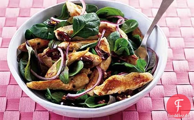 Warmer Zitronen-Thymian-Hühnersalat