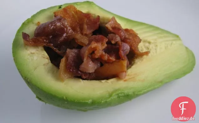 Speck Gefüllte Avocado