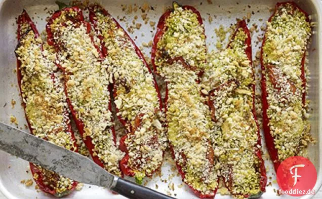 Italienische gefüllte Paprika