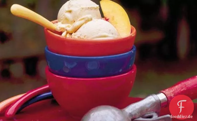 Pfirsich-Zimt-Eis