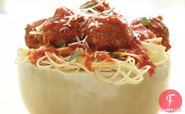Spaghetti und Fleischbällchen