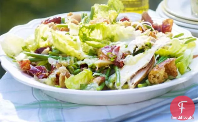 Brathähnchen Garten Salat