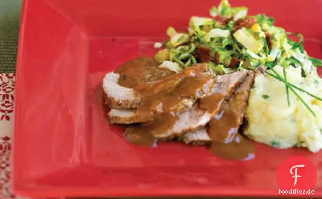 Feiertagsbraten mit Soße