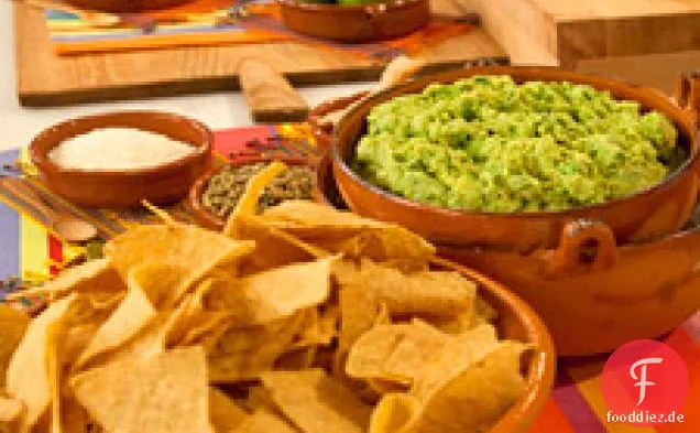 Geröstete Knoblauch-Guacamole