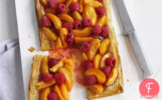 Aprikose & Himbeertorte