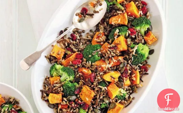 Butternut squash Salat
