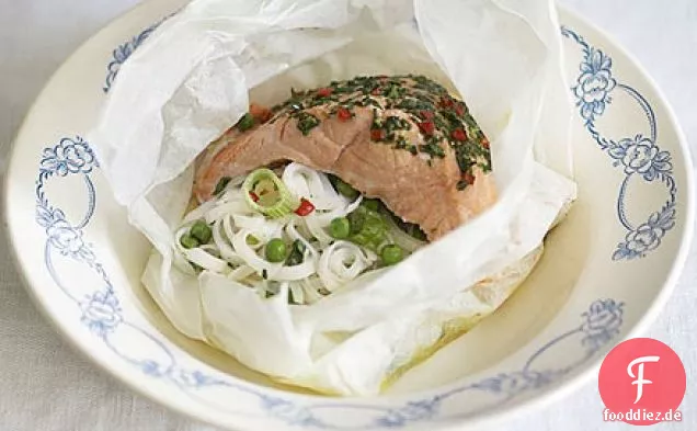 Lachs-Nudel-wraps