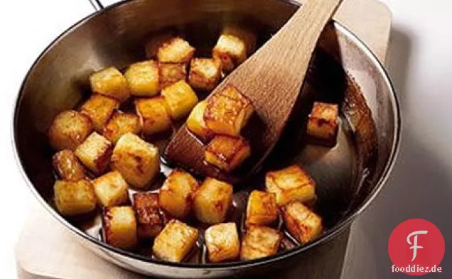 Perfekte sautierte Kartoffeln