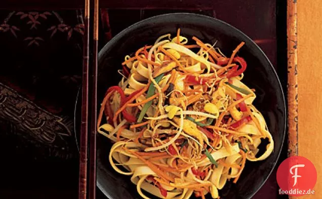 Curry-Gemüse Lo Mein