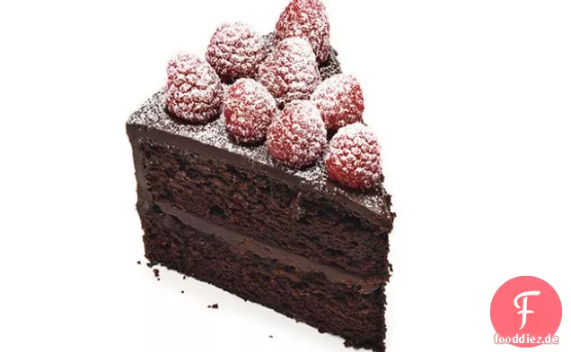 Schokoladen-Himbeer-Schichtkuchen