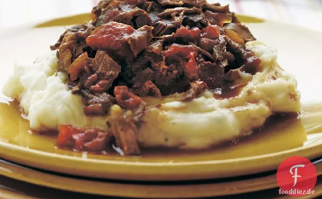Bier-Geschmortes Rindfleisch
