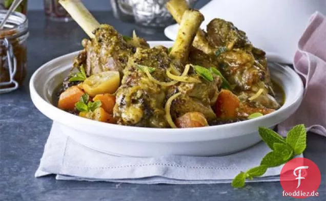 Tajine von Lamm & Merguez Würstchen