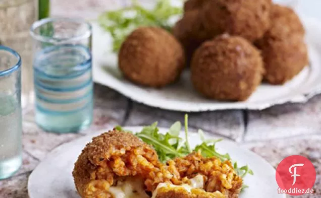 Margherita risotto Bälle