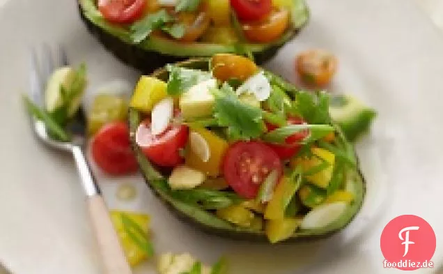 Avocado Mit Paprika Und Tomaten