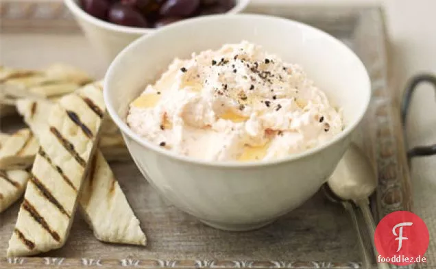 Geräucherter Lachs, taramasalata