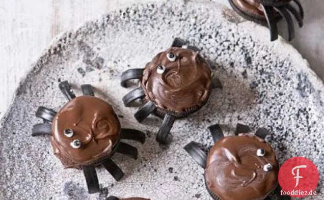 Schokolade Spinne Cookies