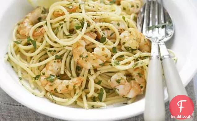 Zitrone & Petersilie spaghetti