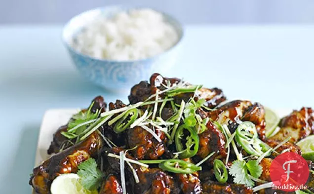 Asiatische Karamell Chicken Wings