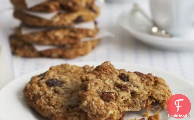 Ahorn, Pecan & Rosine oaty Cookies
