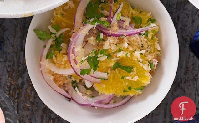 Orangen-Kokos-Salat
