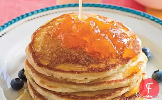 Pam-Kuchen mit gebuttertem Honigsirup
