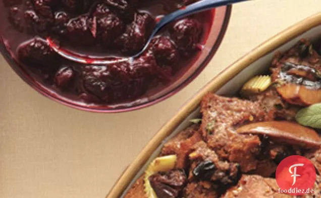 Kirsche-Cranberry-Sauce