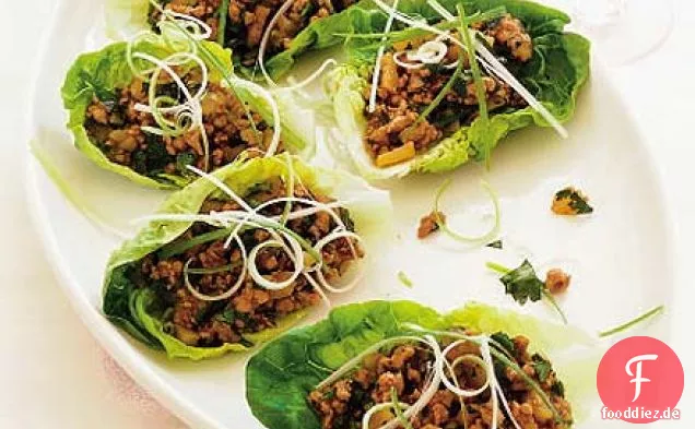 Hoisin Huhn in knackigen Salat