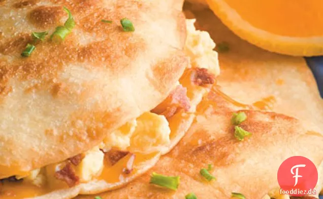 Ei und Speck Quesadillas