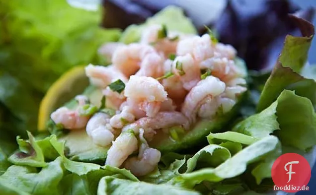 Garnelen-Avocado-Salat