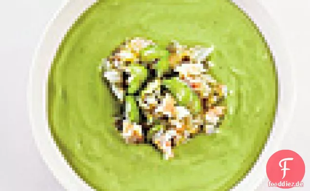 Avocado-Krabbensuppe